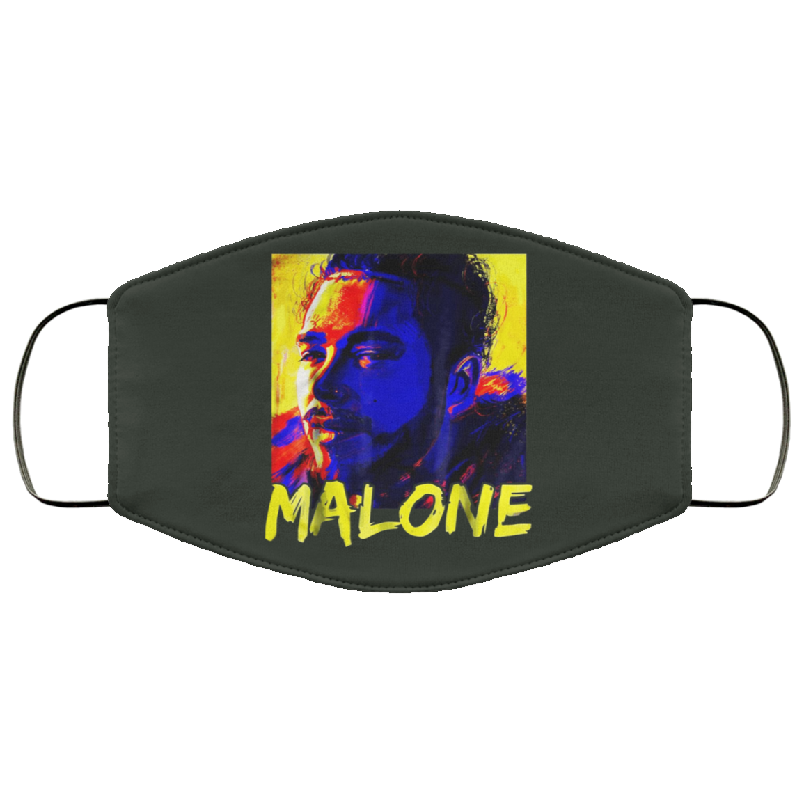 Malone Vintage Rapper Post Malone Face Mask