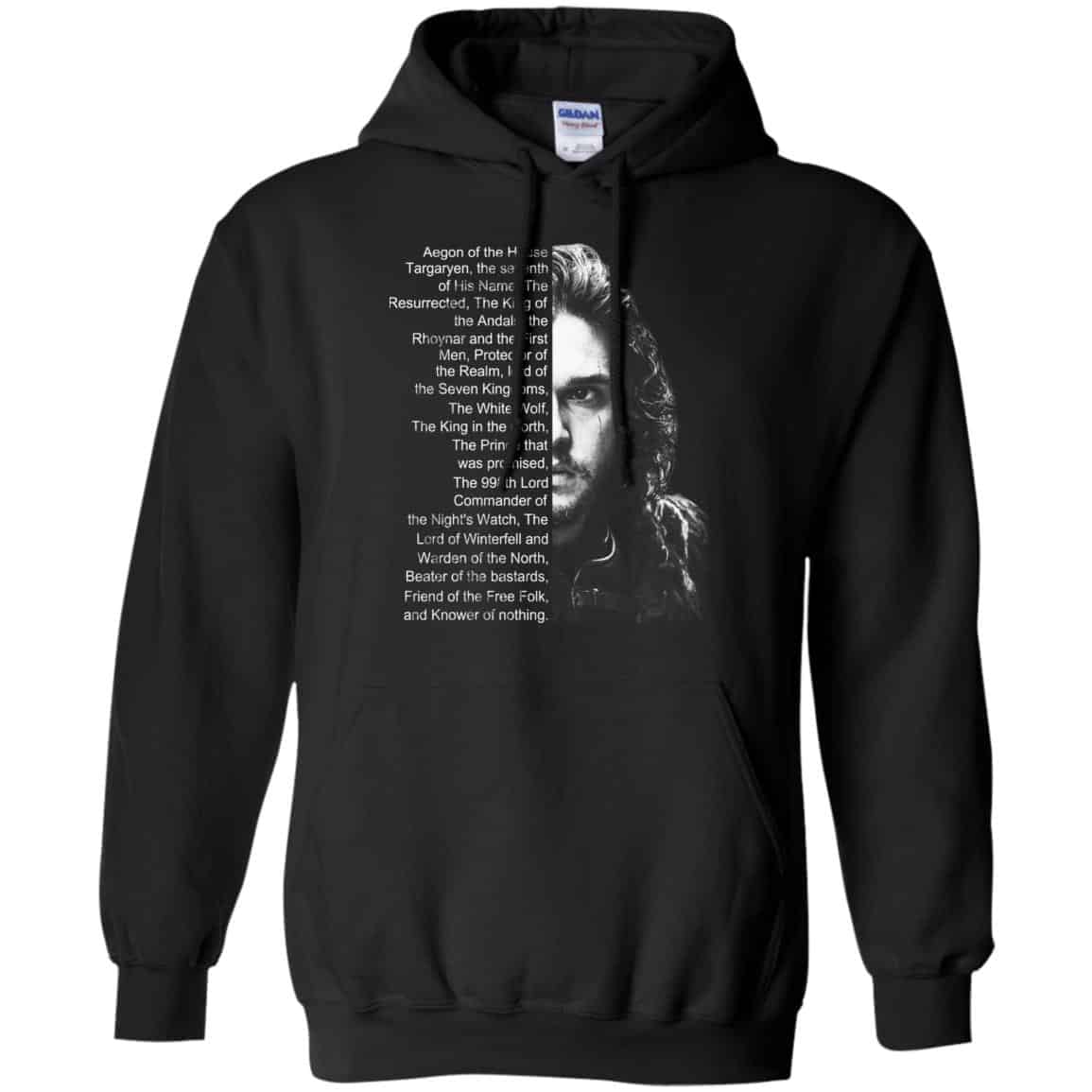 Jon Snow: List Name Aegon Of The House T-Shirts, Hoodie, Sweater