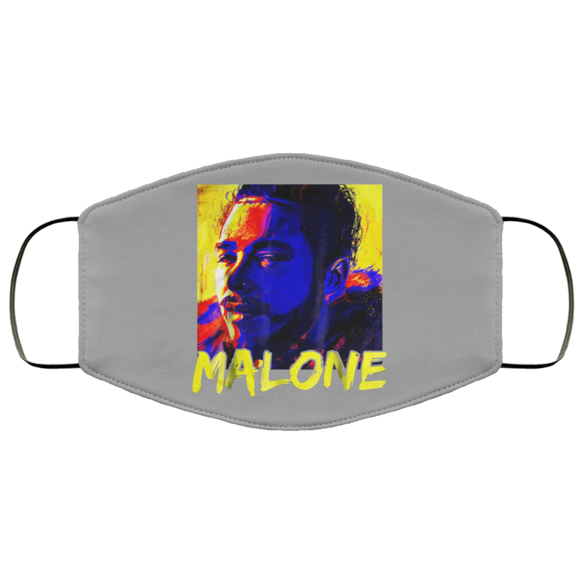 Malone Vintage Rapper Post Malone Face Mask