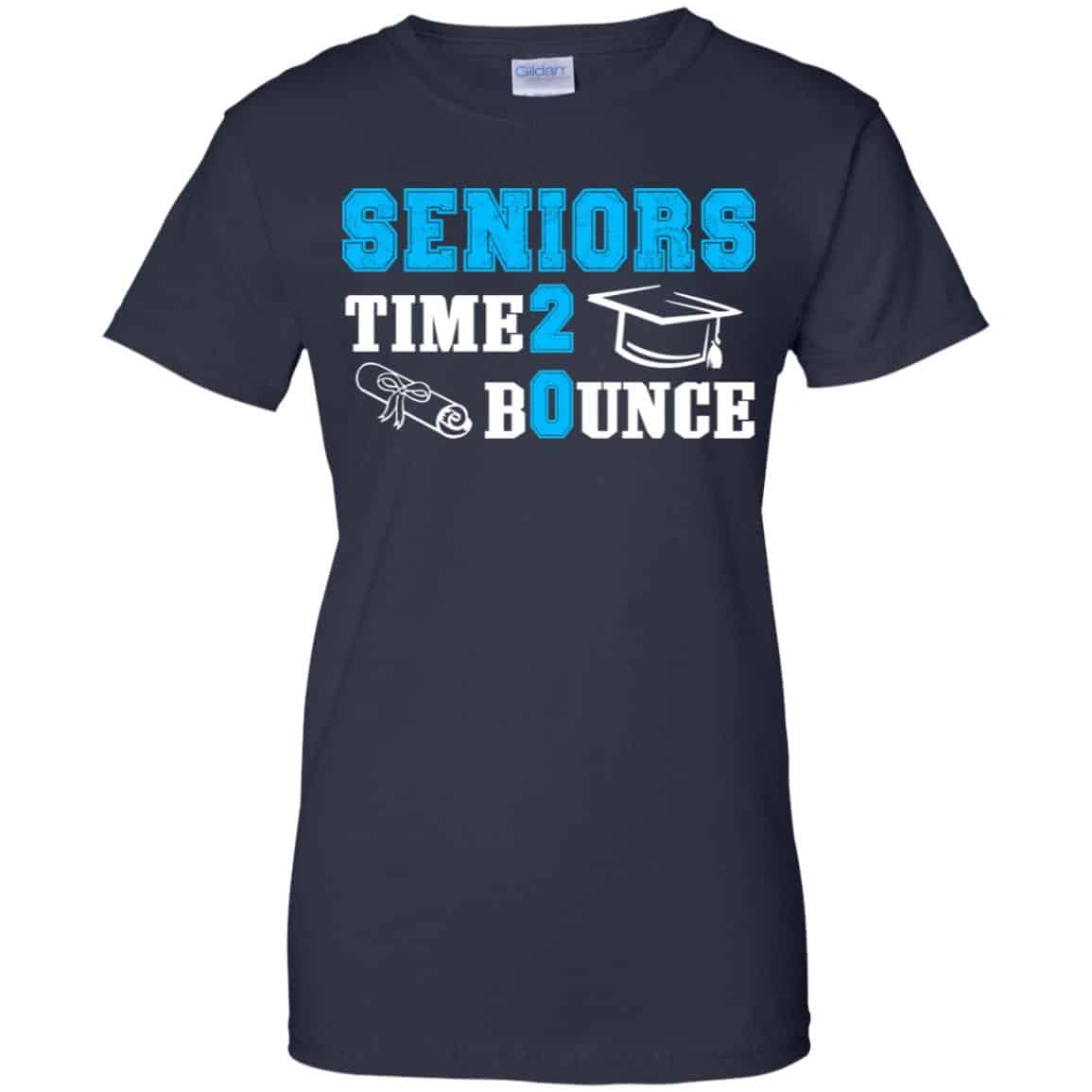 Seniors Time 2 Bounce – Class Of 2020 T-Shirts, Hoodie, Tank
