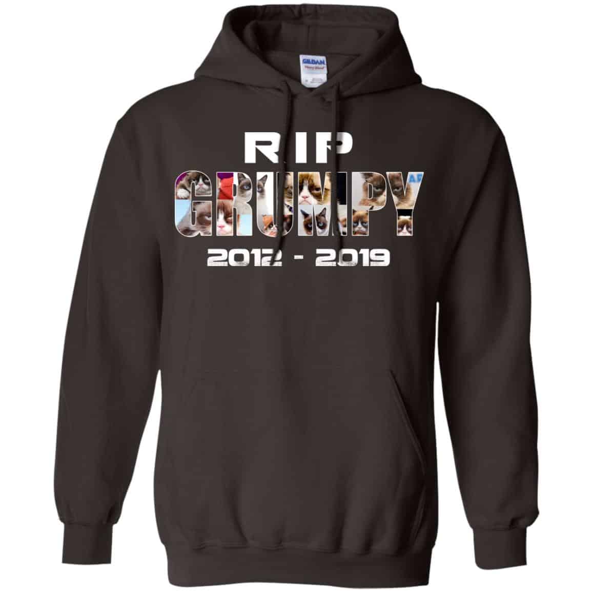 R.I.P Grumpy Cat Is Dead 2012 -2019 T-Shirts, Hoodie, Tank