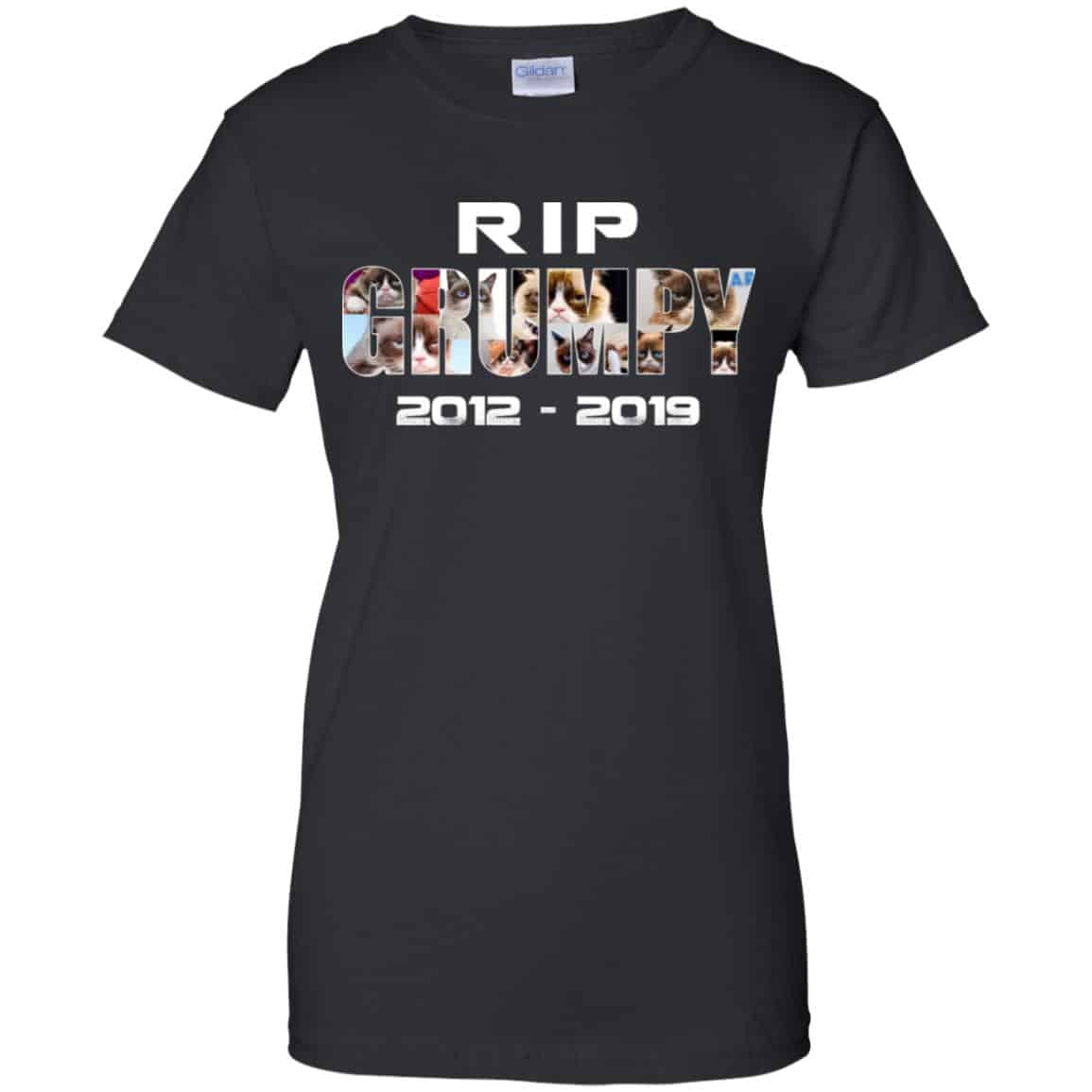 R.I.P Grumpy Cat Is Dead 2012 -2019 T-Shirts, Hoodie, Tank