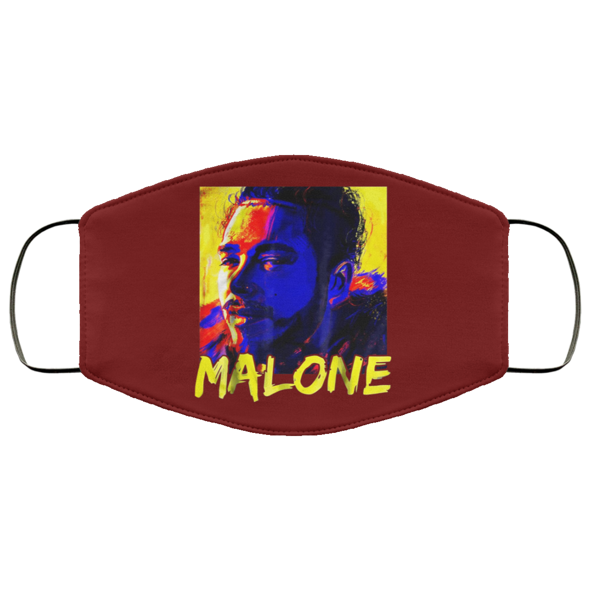 Malone Vintage Rapper Post Malone Face Mask