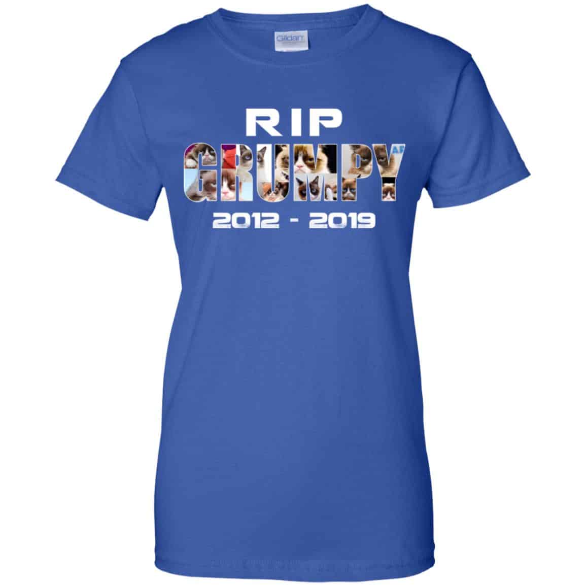 R.I.P Grumpy Cat Is Dead 2012 -2019 T-Shirts, Hoodie, Tank