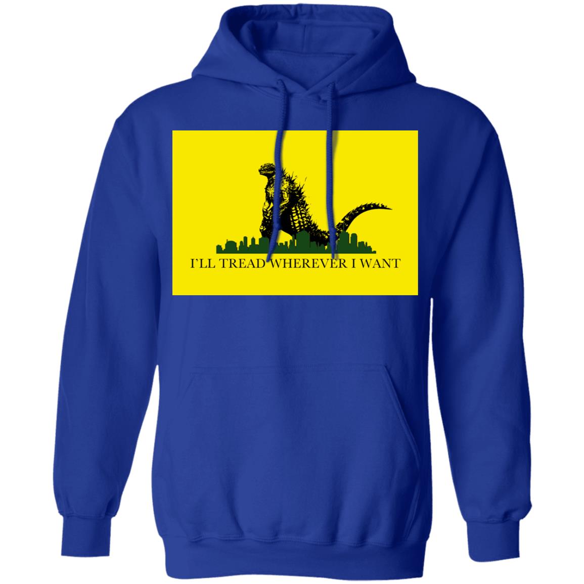 I’ll Tread Wherever I Want Godzilla Shirt, Hoodie, Tank