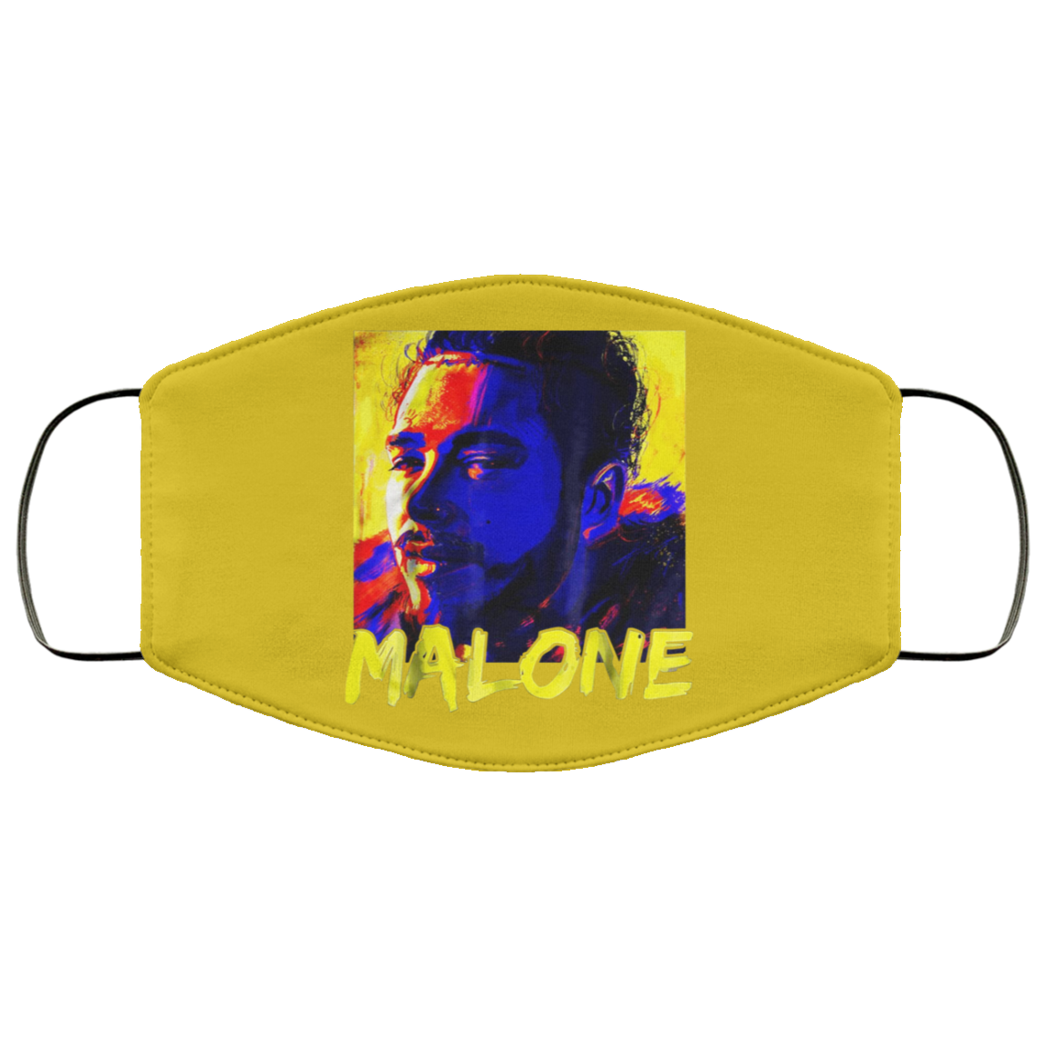 Malone Vintage Rapper Post Malone Face Mask