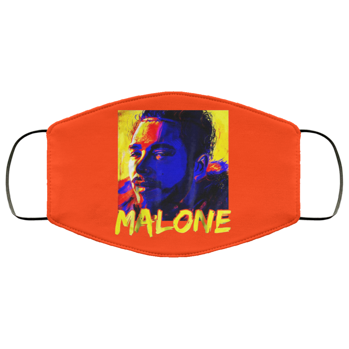 Malone Vintage Rapper Post Malone Face Mask