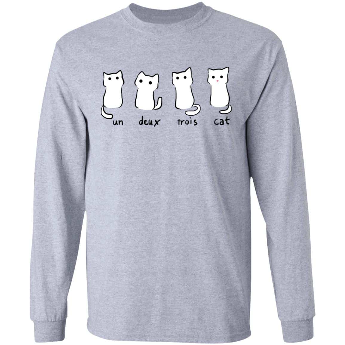 Un Deux Trois Cat Shirt, Hoodie, Tank