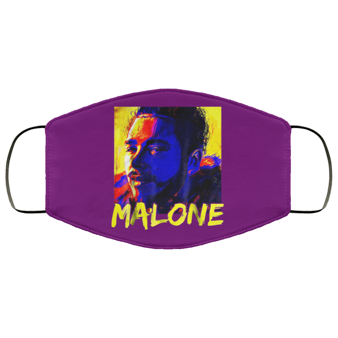Malone Vintage Rapper Post Malone Face Mask