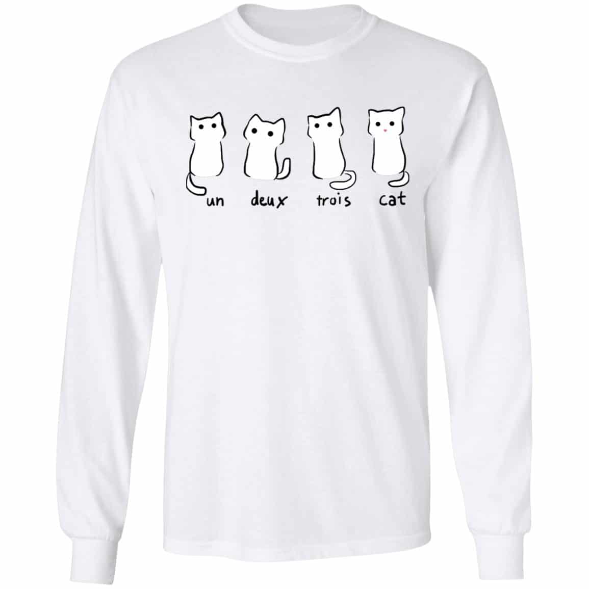 Un Deux Trois Cat Shirt, Hoodie, Tank
