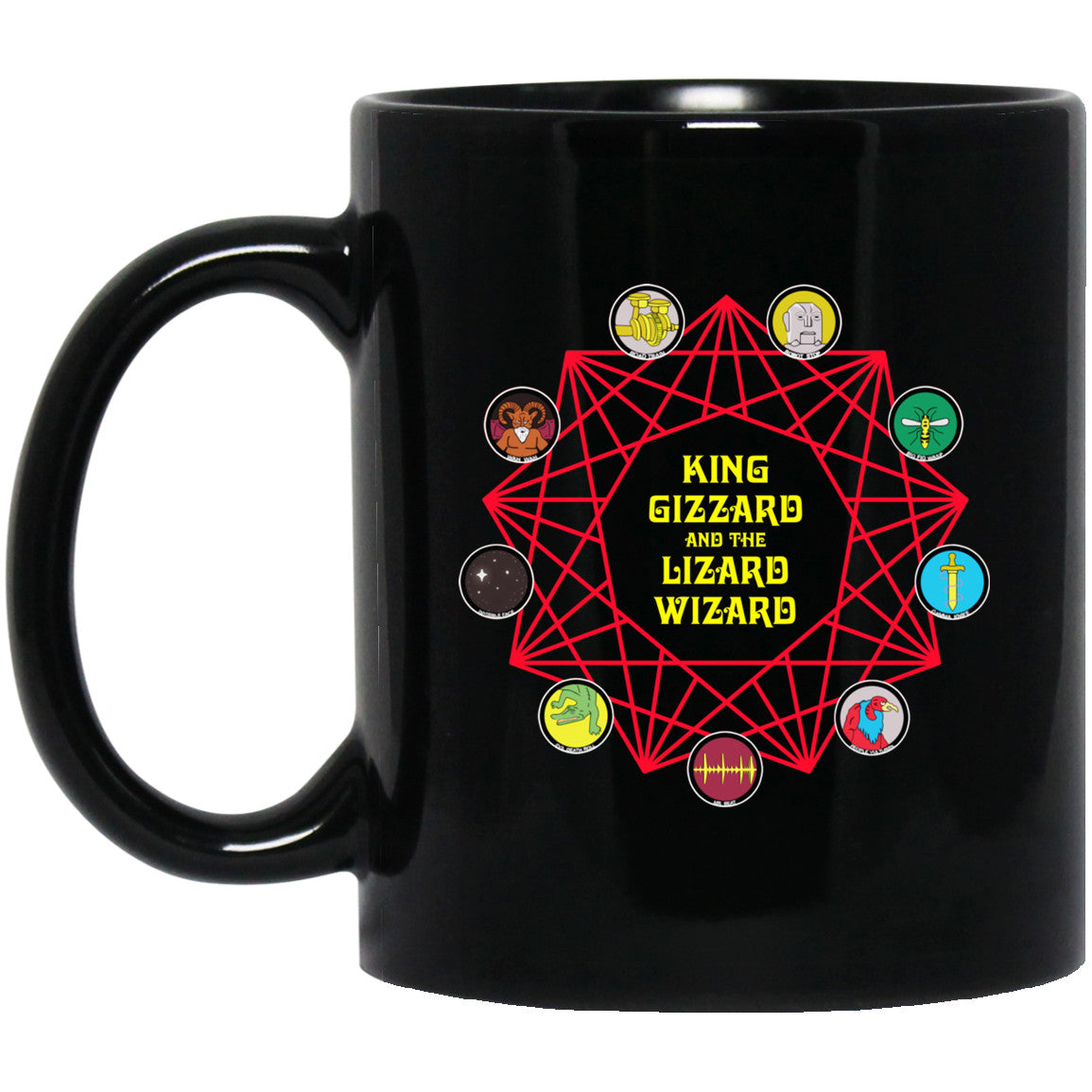 King Gizzard And The Lizard Wizard Mug