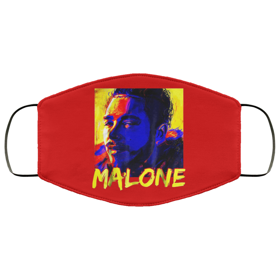 Malone Vintage Rapper Post Malone Face Mask