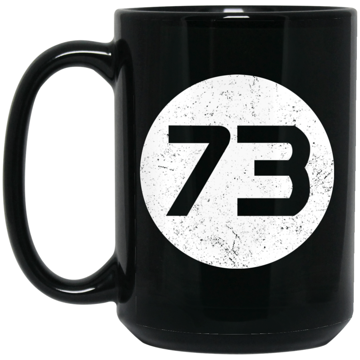 Sheldon Cooper’s 73 Black Mug