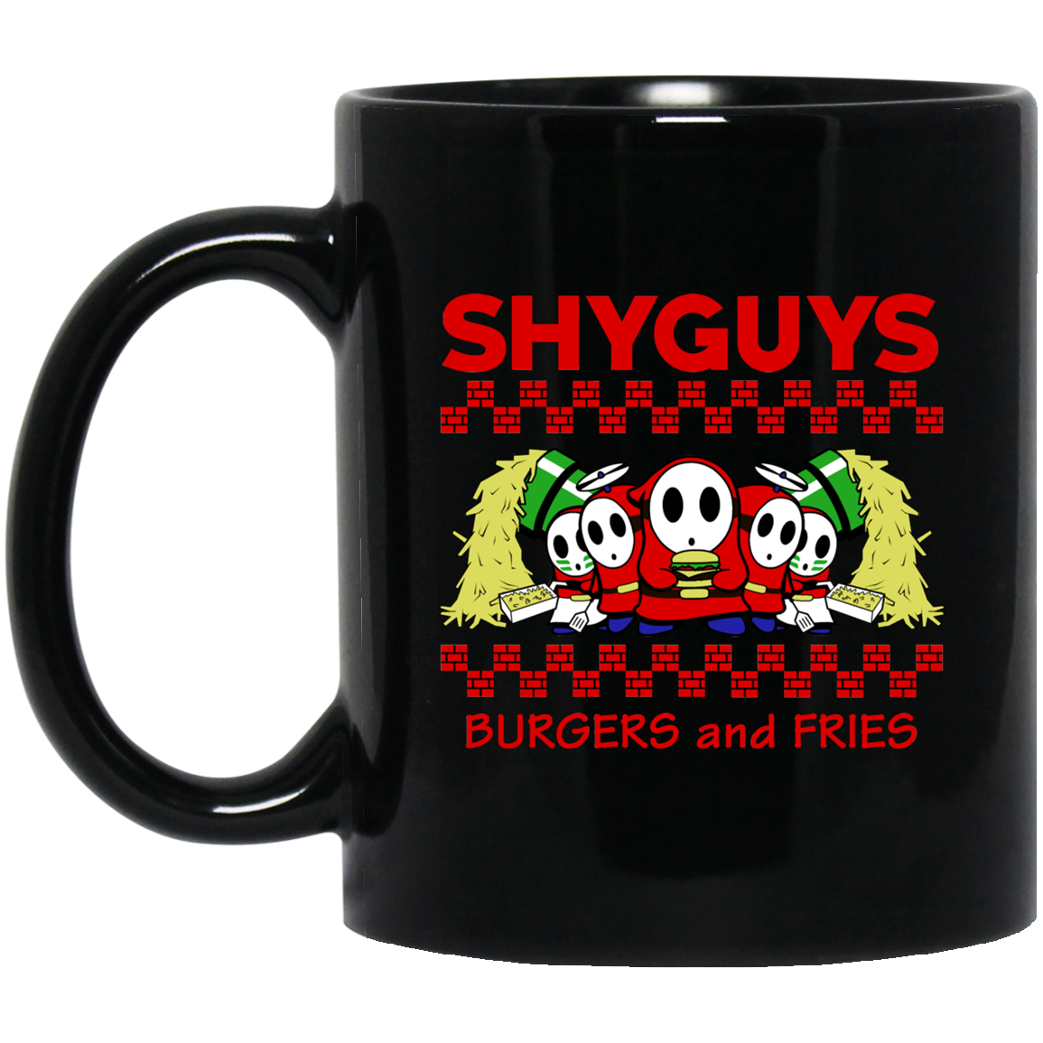 Shyguys Burgers And Fries Mug