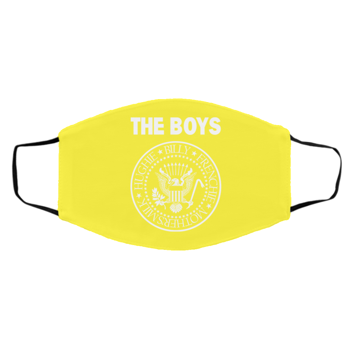 The Boys Hughie Billy Frenchie Mother’s Milk Face Mask