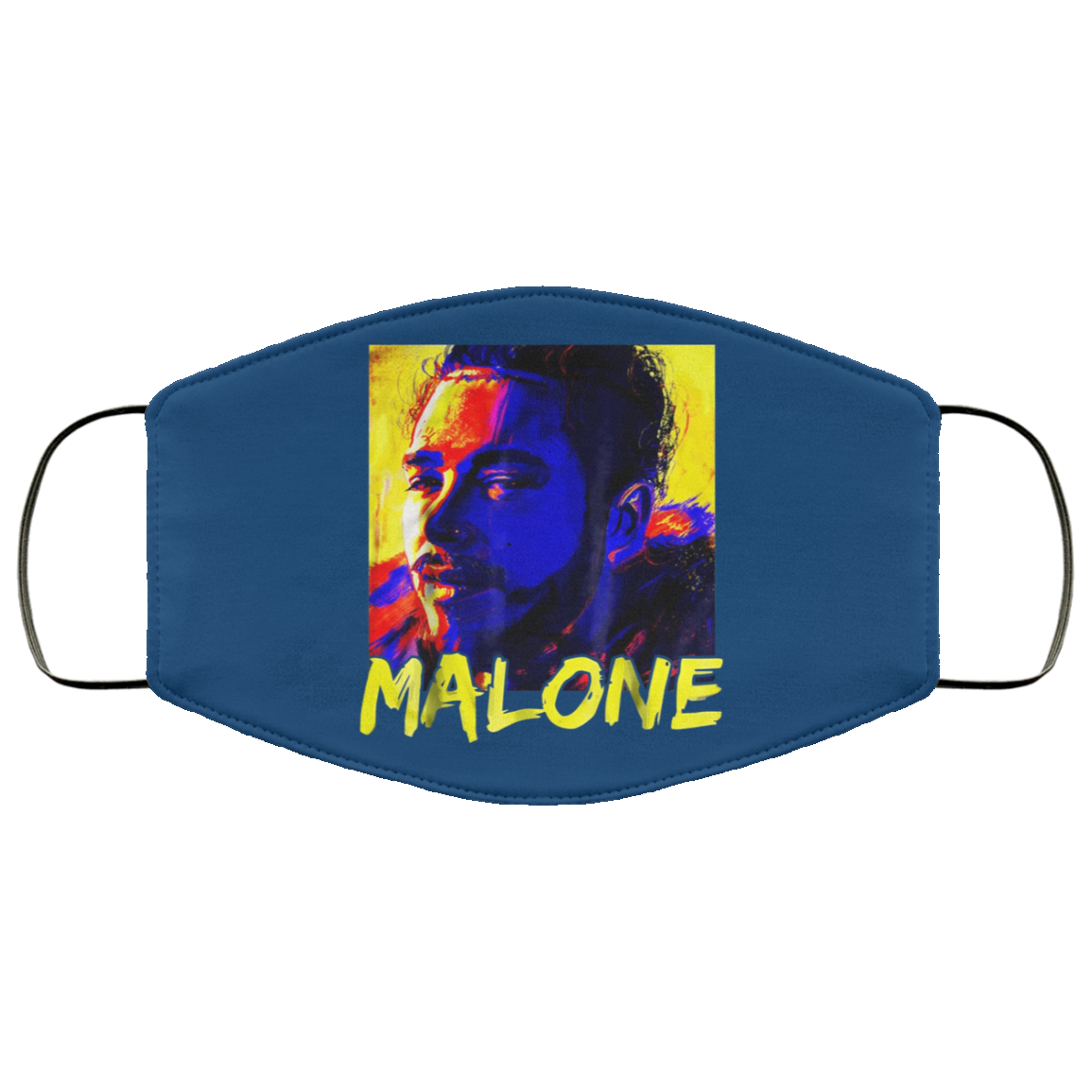 Malone Vintage Rapper Post Malone Face Mask