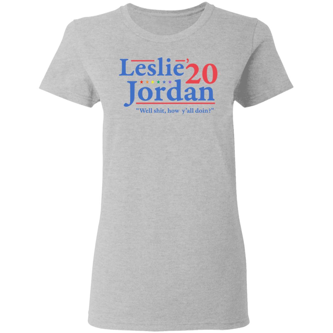 Leslie Jordan 2020 Well Shit How Y’all Doin Shirt, Hoodie, Tank