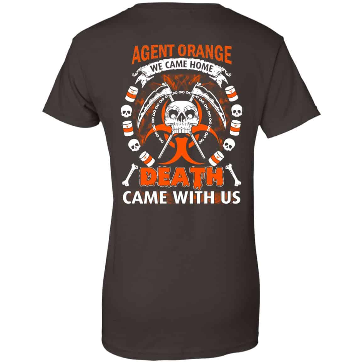 Viet Nam Veteran: Agent Orange We Came Home Death Came With Us T-Shirts, Hoodie, Sweater