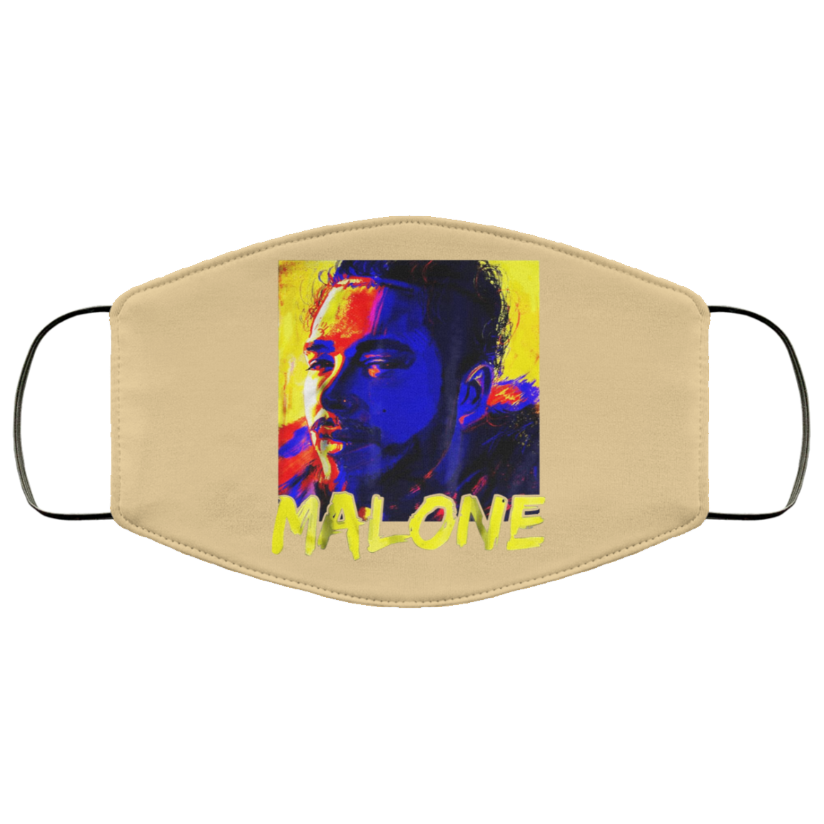Malone Vintage Rapper Post Malone Face Mask