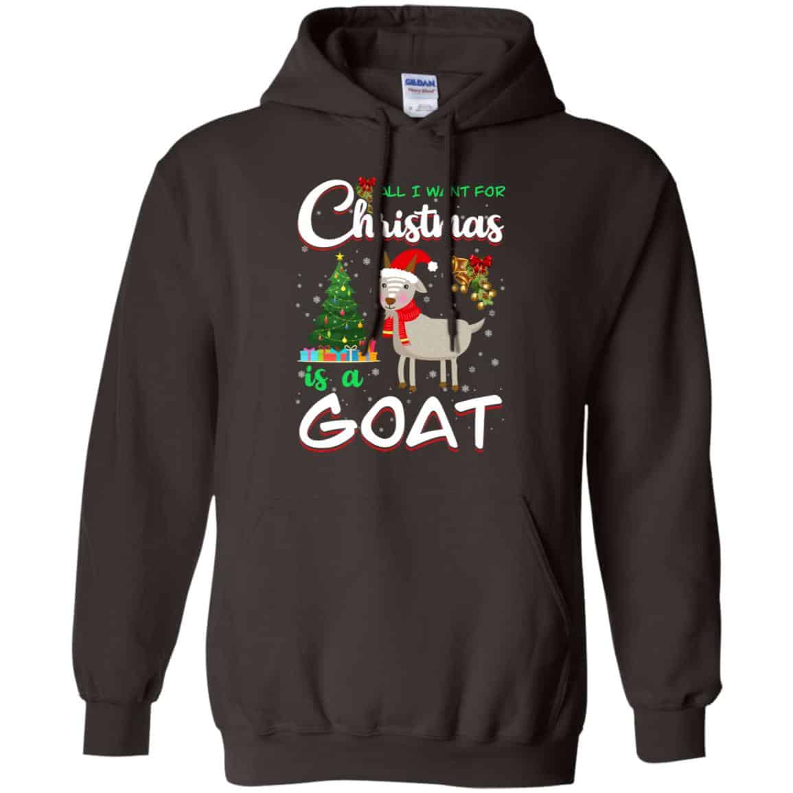 All I Want For Christmas Is A Goat Shirt, Hoodie, Tank