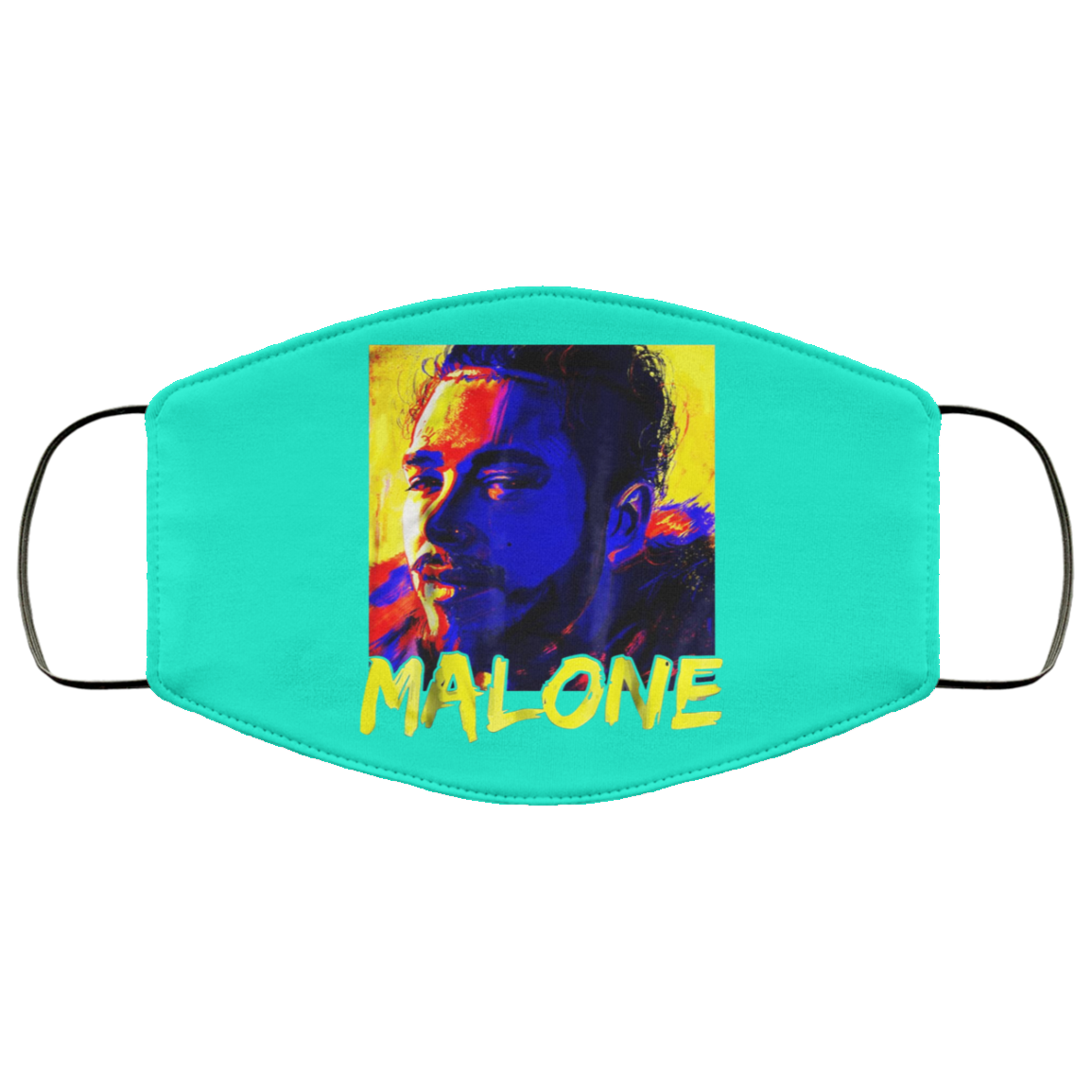 Malone Vintage Rapper Post Malone Face Mask