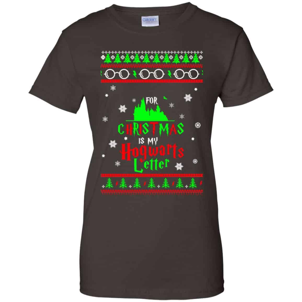 Harry Potter: All I Want Is My Hogwarts Letter Ugly Christmas Sweater, T-Shirts, Hoodie