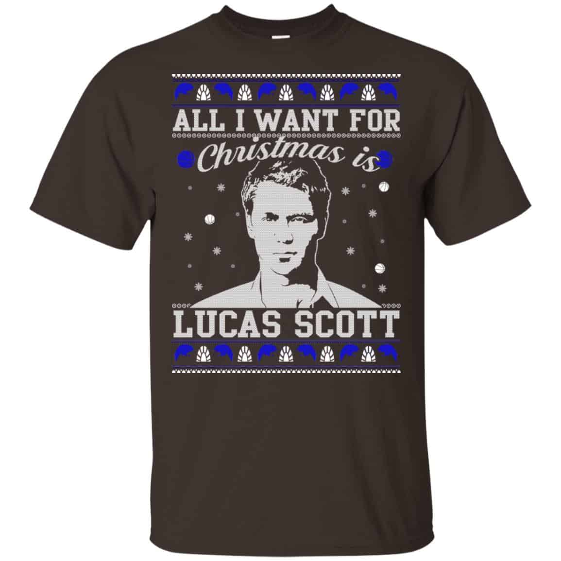 All I Want For Christmas Is Lucas Scott T-Shirts, Hoodie, Sweater