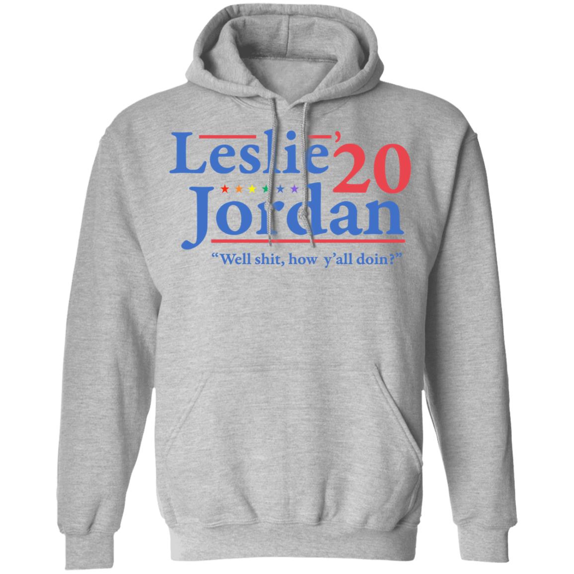 Leslie Jordan 2020 Well Shit How Y’all Doin Shirt, Hoodie, Tank