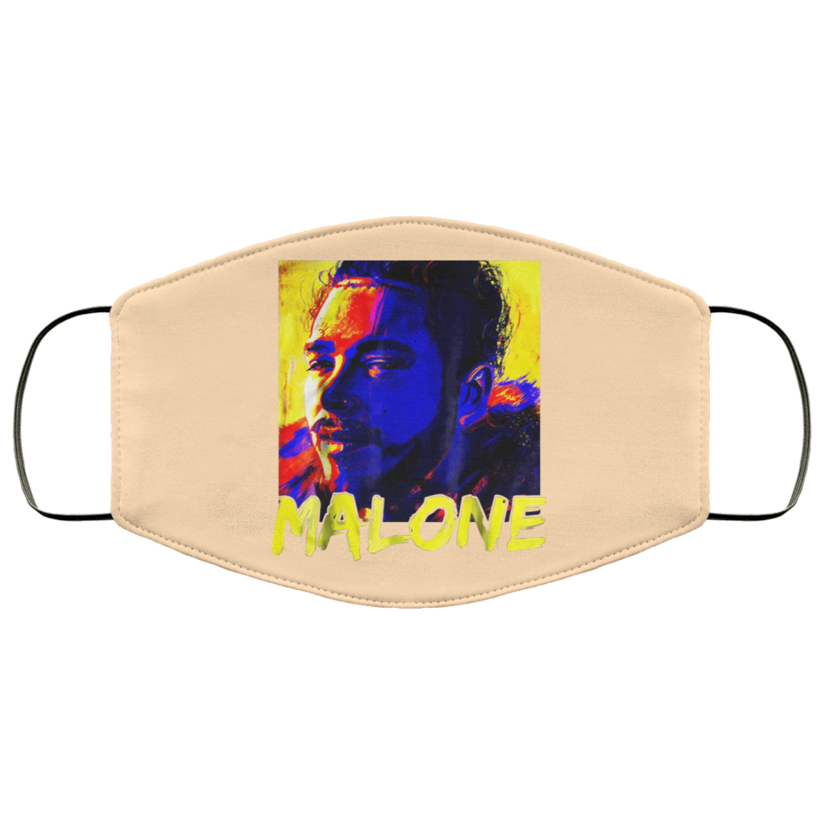Malone Vintage Rapper Post Malone Face Mask