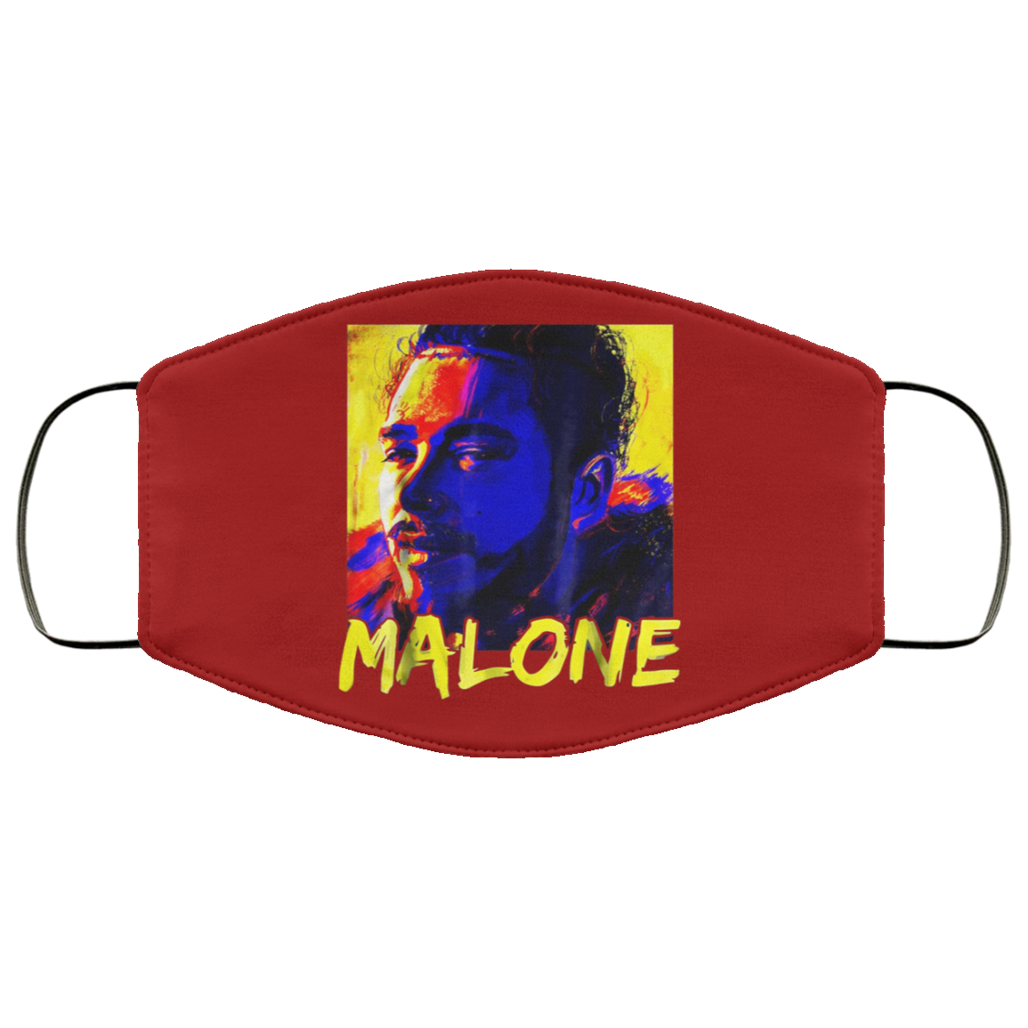 Malone Vintage Rapper Post Malone Face Mask