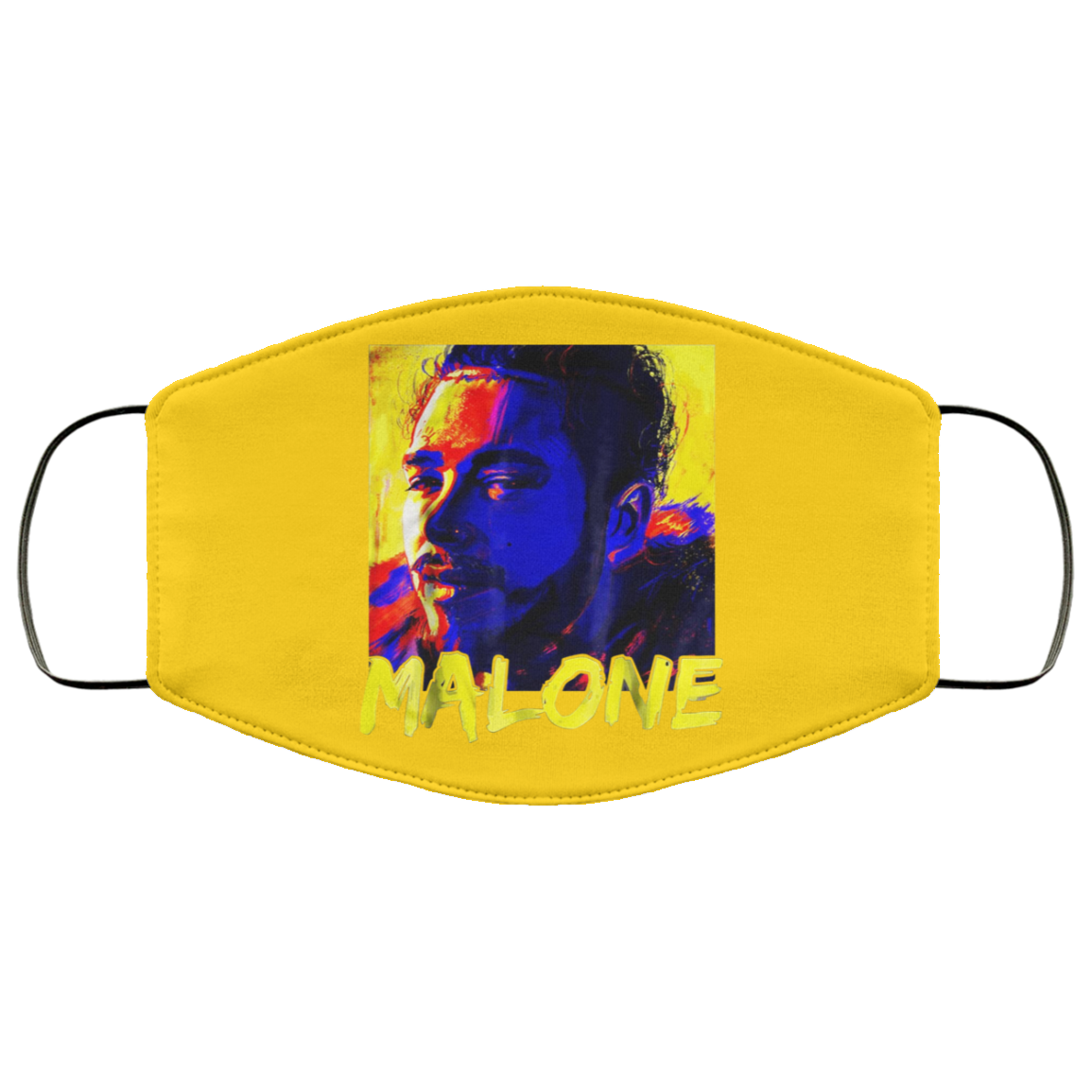 Malone Vintage Rapper Post Malone Face Mask