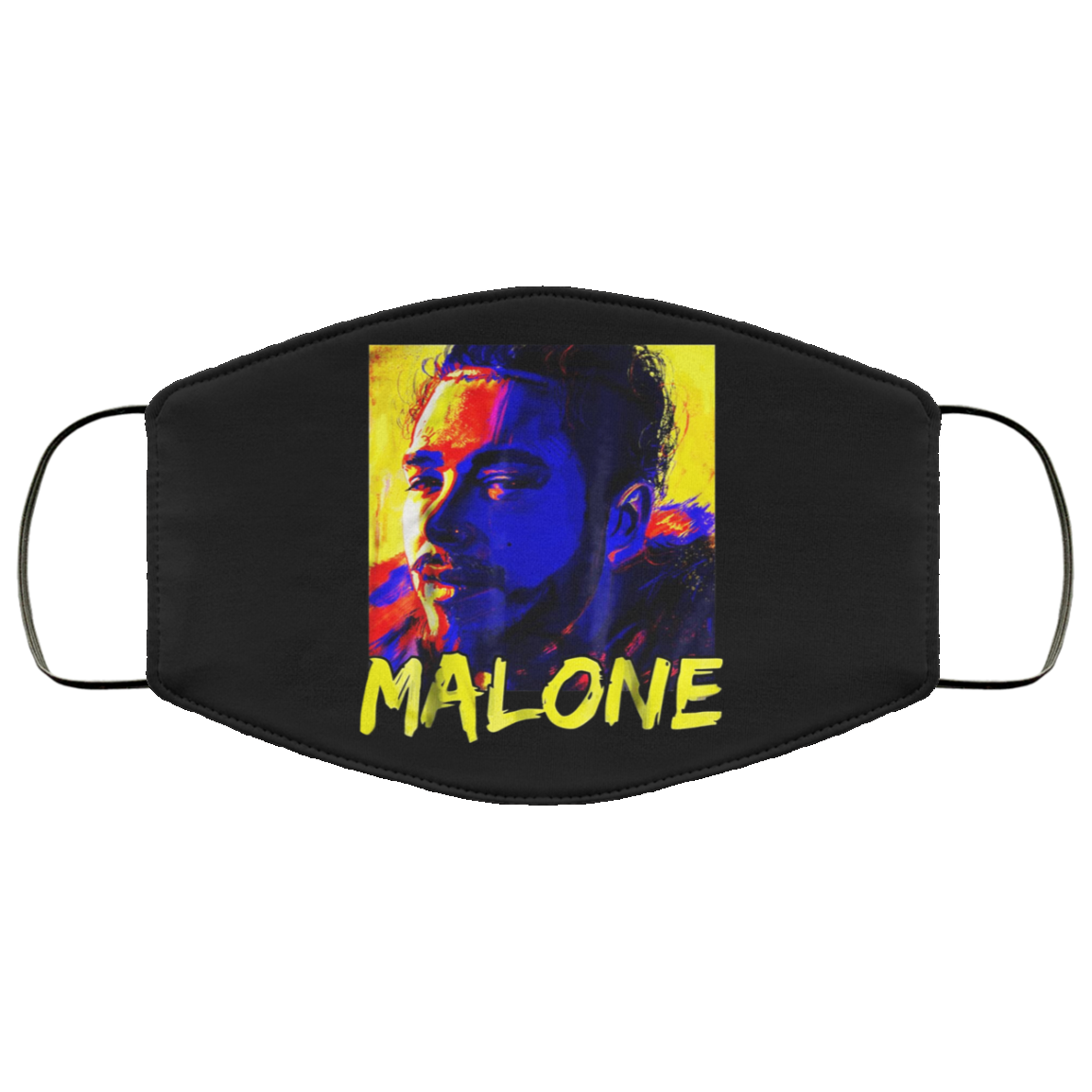 Malone Vintage Rapper Post Malone Face Mask