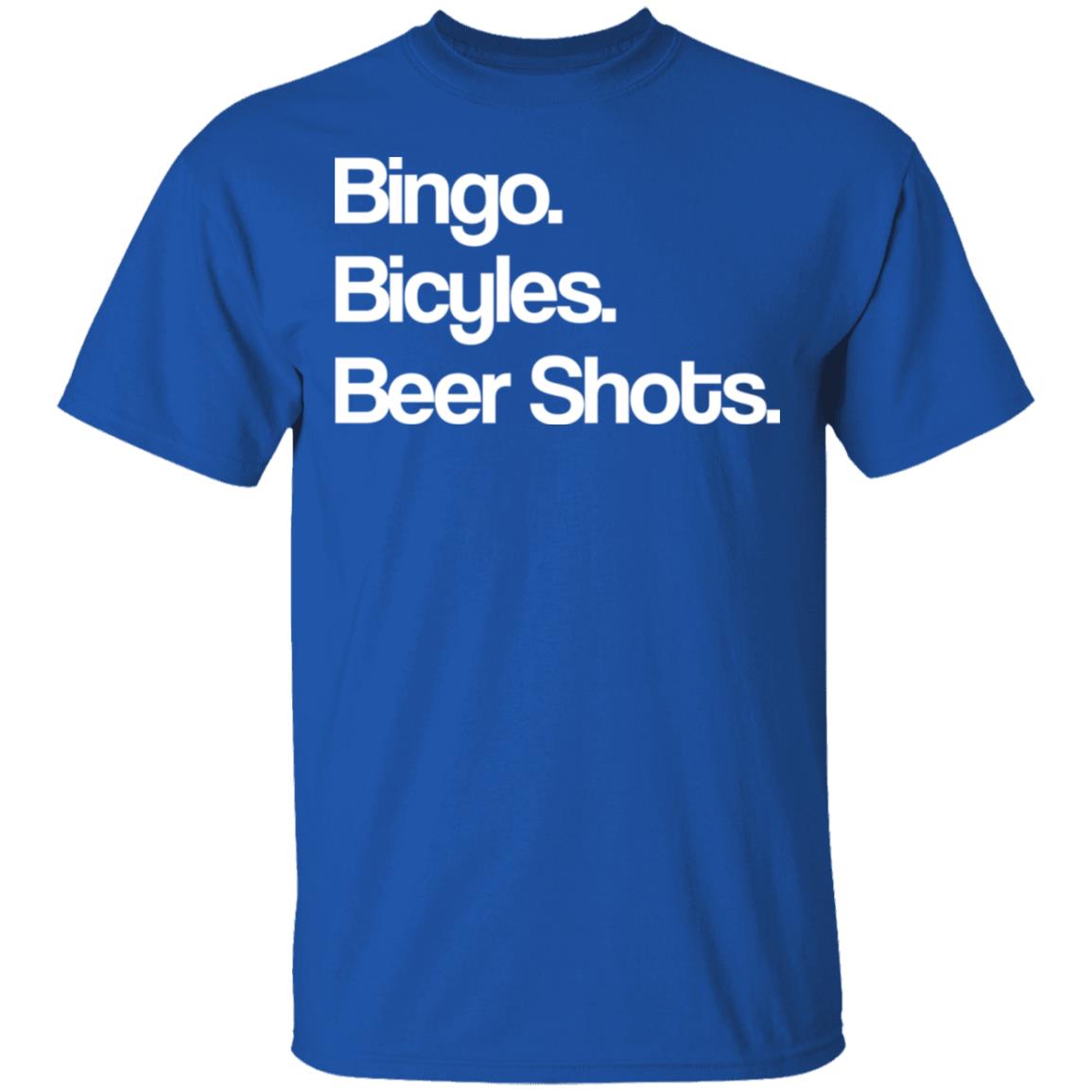 Bingo Bicycles Beer Shots Shirt, Hoodie, Tank