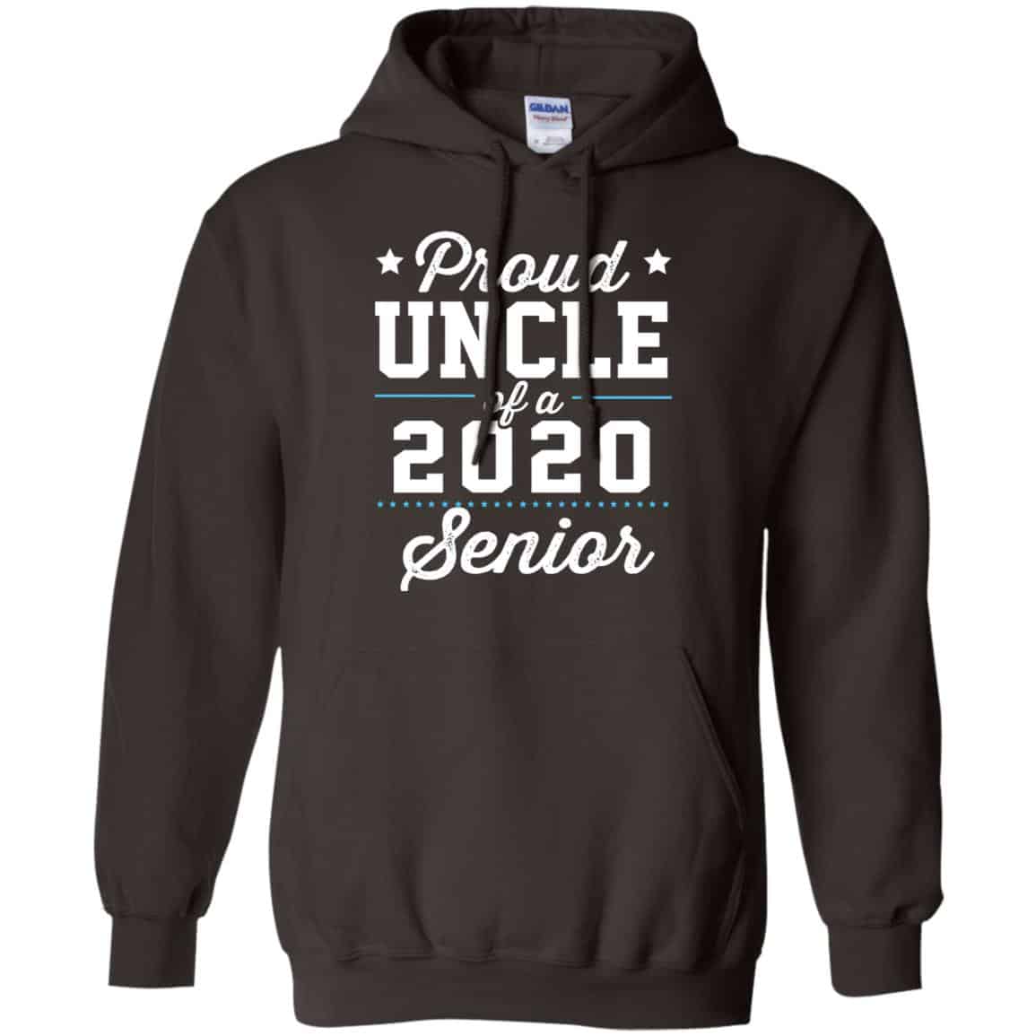 Proud Uncle Of A 2020 Senior Graduation T-Shirts, Hoodie, Tank