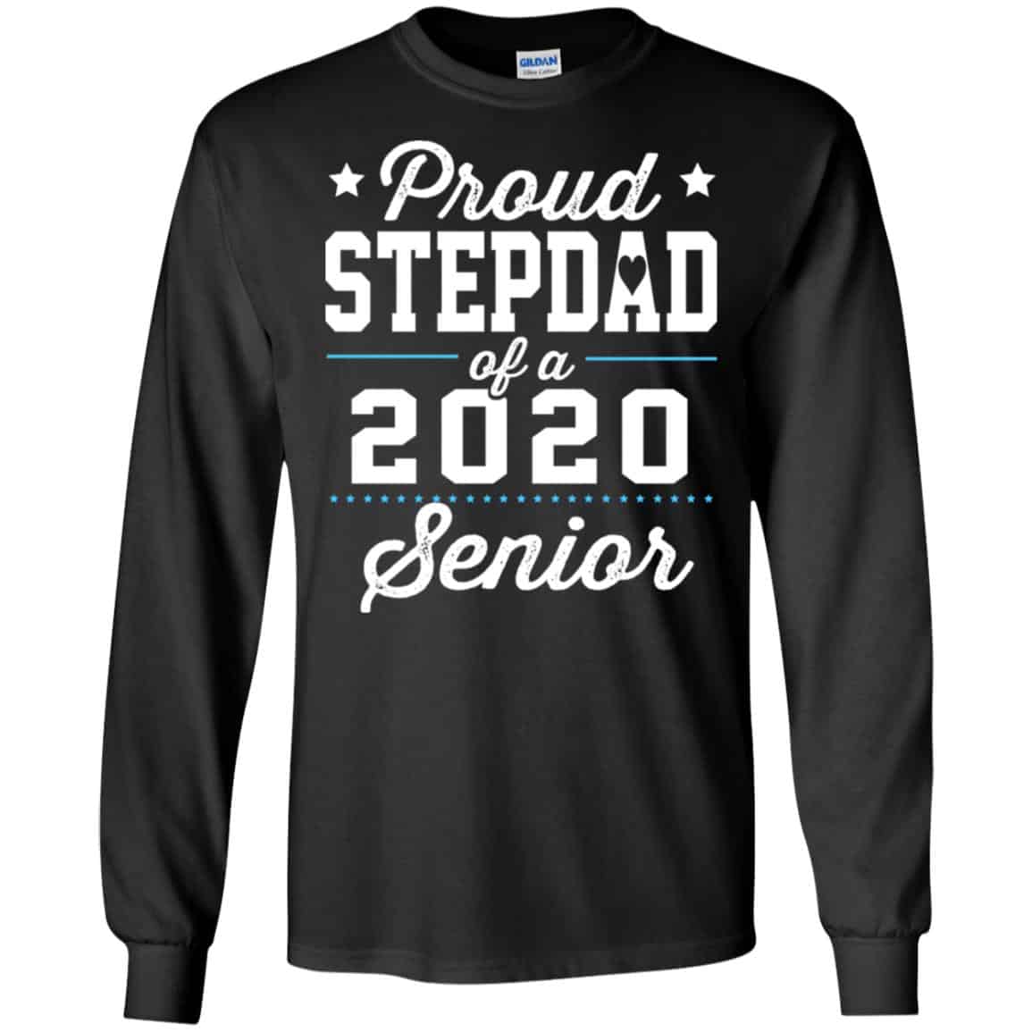 Proud Stepdad Of A 2020 Senior Graduation T-Shirts, Hoodie, Tank
