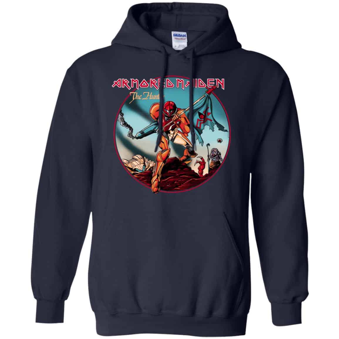 Armored Maiden The Hunter T-Shirts, Hoodie, Tank