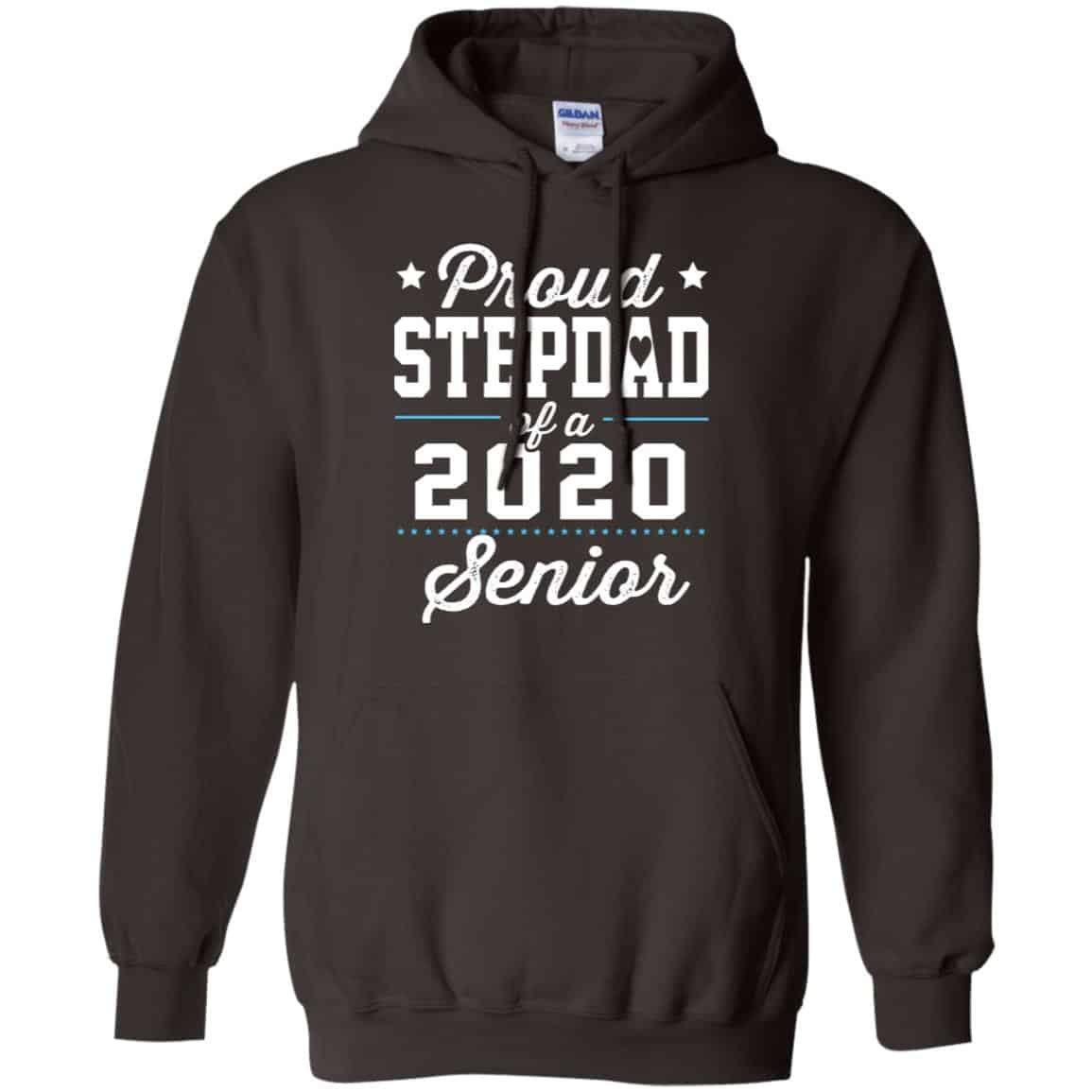 Proud Stepdad Of A 2020 Senior Graduation T-Shirts, Hoodie, Tank