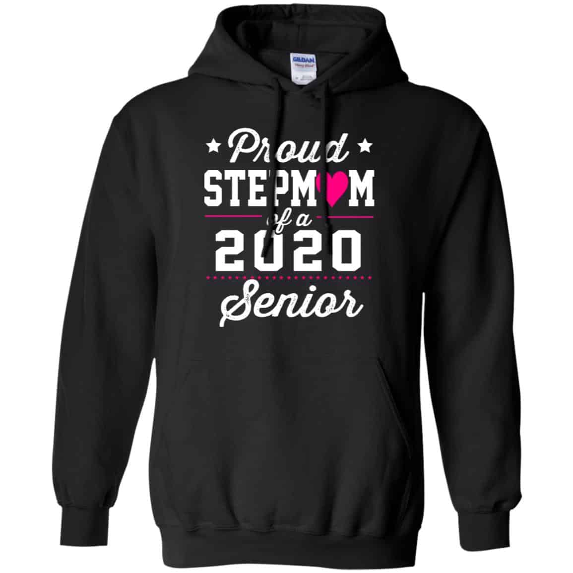 Proud Stepmom Of A 2020 Senior Graduation T-Shirts, Hoodie, Tank