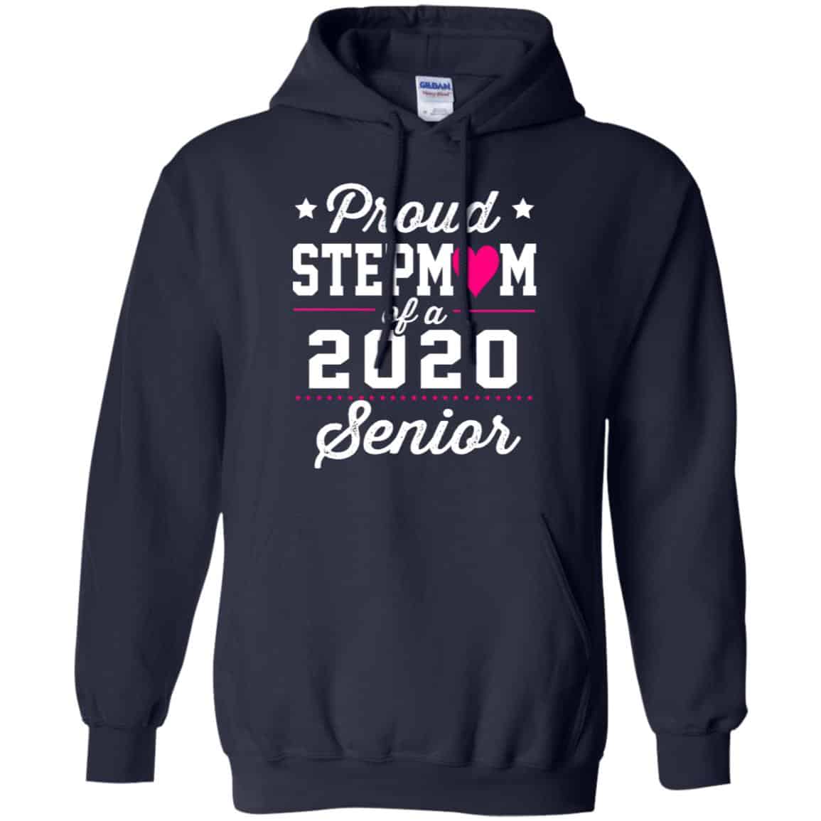 Proud Stepmom Of A 2020 Senior Graduation T-Shirts, Hoodie, Tank