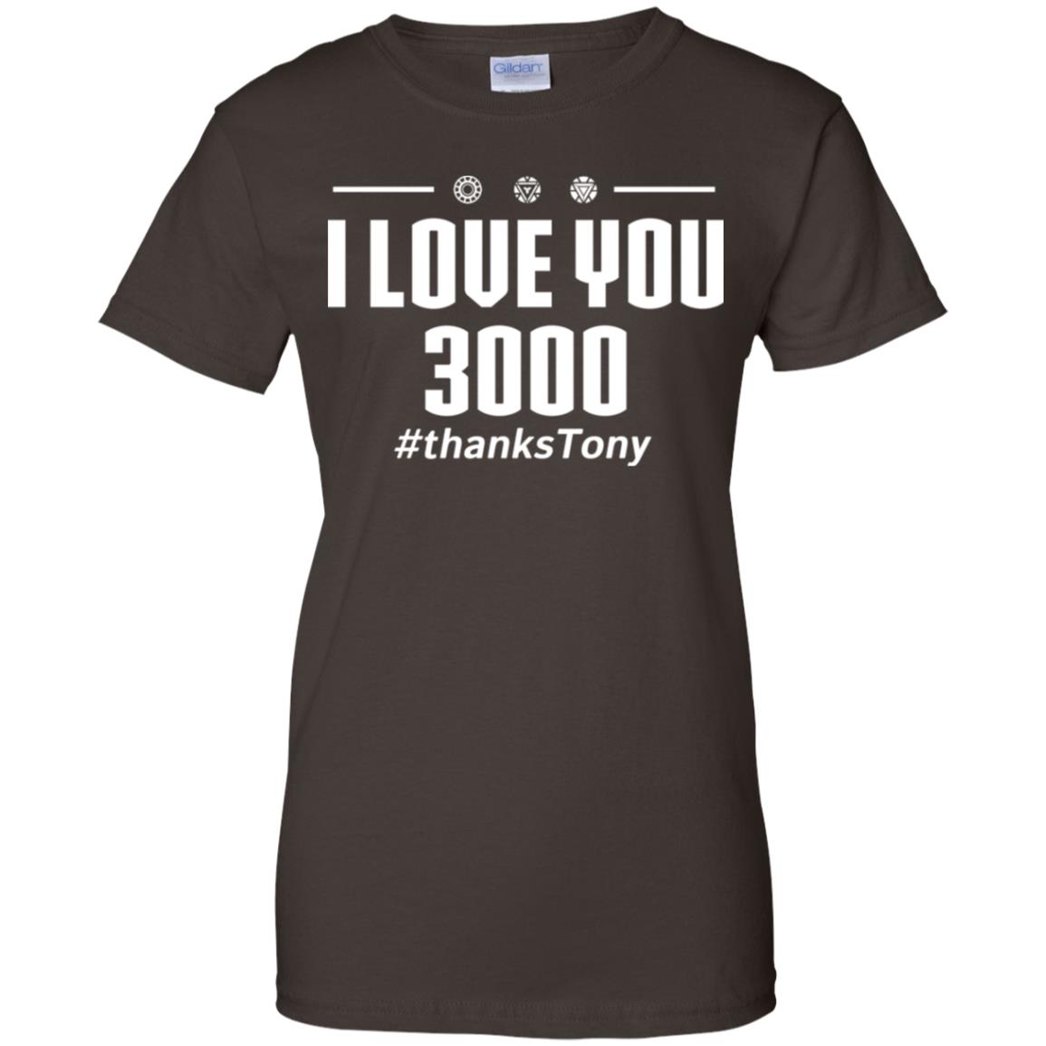 I Love You 3000 #ThanksTony Iron Man Avengers End Game T-Shirts, Hoodie, Tank