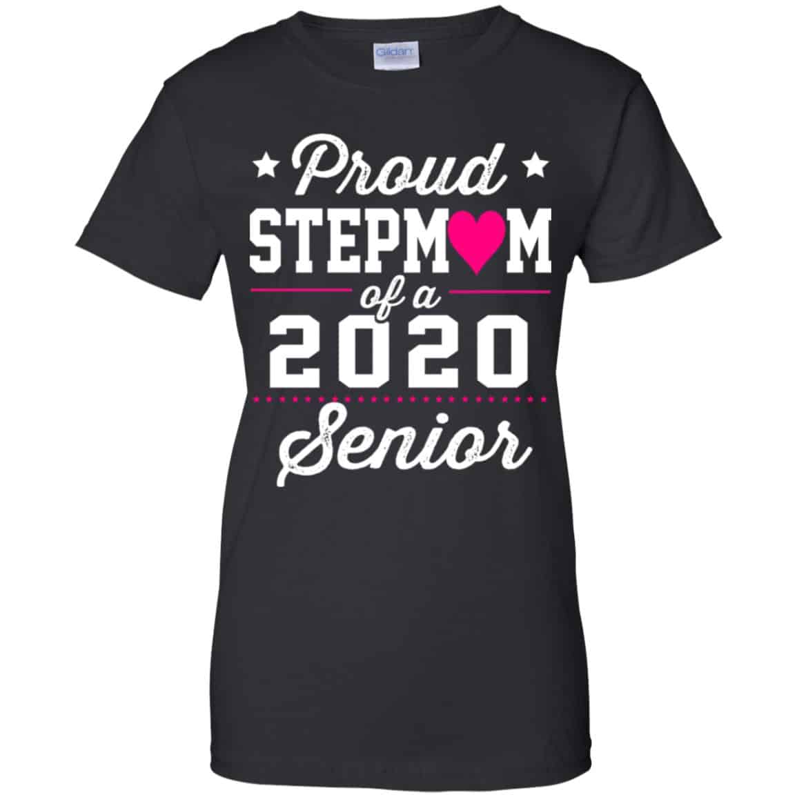 Proud Stepmom Of A 2020 Senior Graduation T-Shirts, Hoodie, Tank