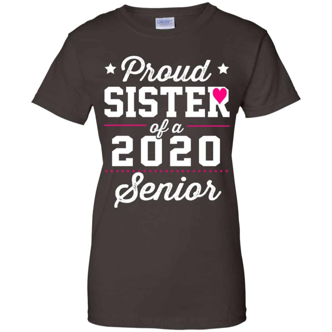 Proud Sister Of A 2020 Senior Graduation T-Shirts, Hoodie, Tank
