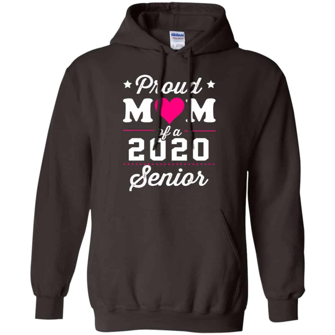 Proud Mom Of A 2020 Senior Graduation T-Shirts, Hoodie, Tank