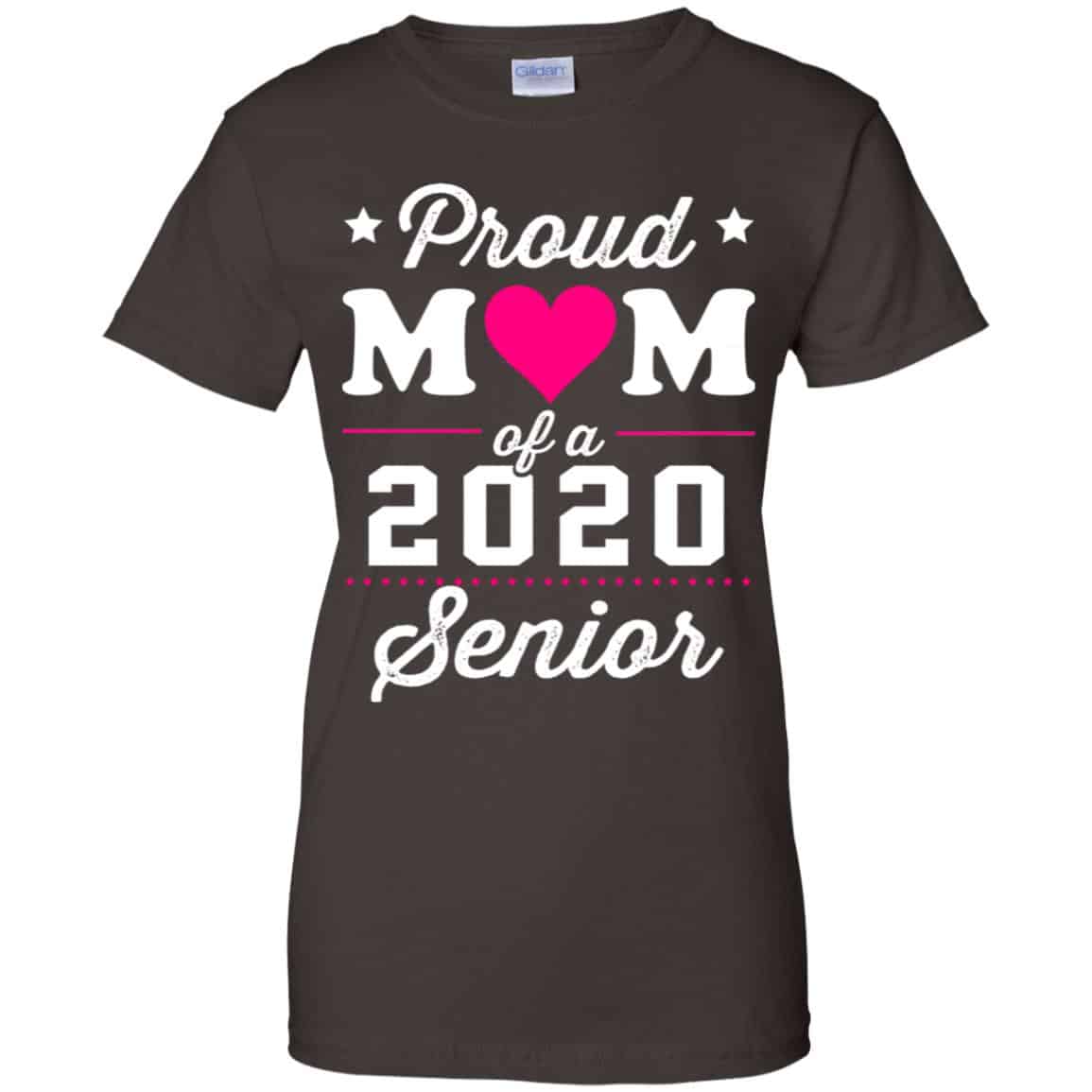 Proud Mom Of A 2020 Senior Graduation T-Shirts, Hoodie, Tank