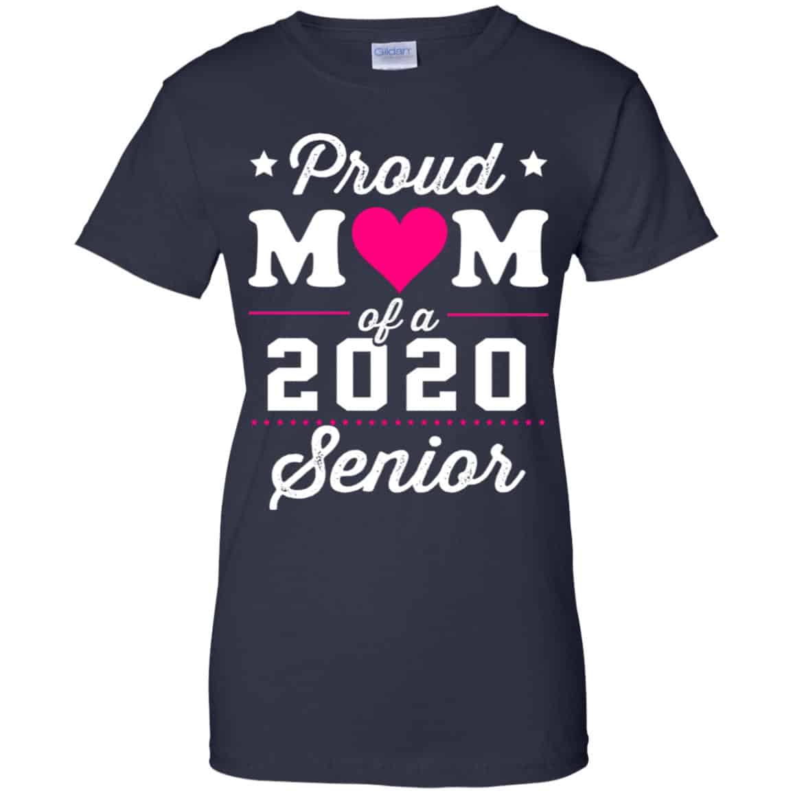 Proud Mom Of A 2020 Senior Graduation T-Shirts, Hoodie, Tank