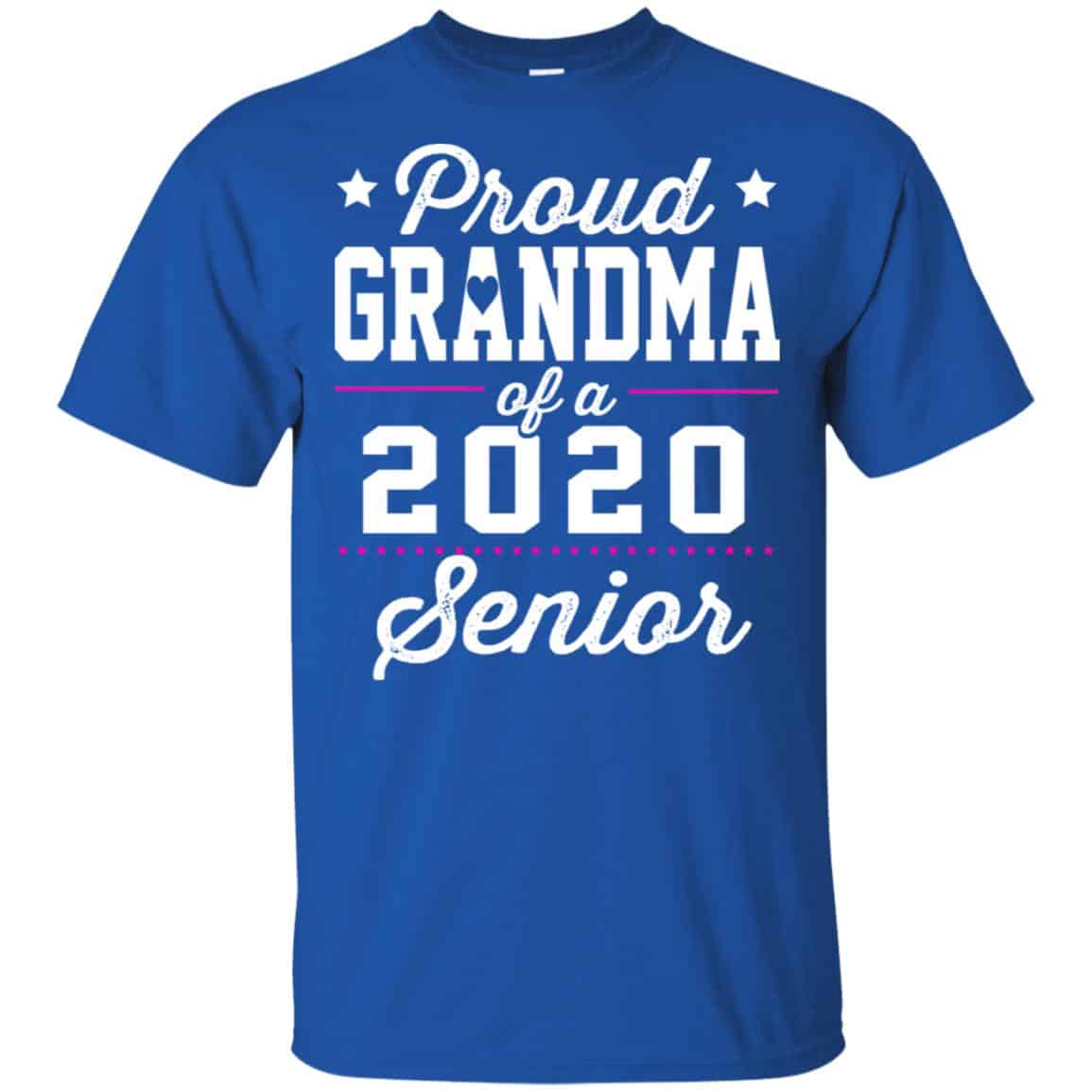 Proud Grandma Of A 2020 Senior Graduation T-Shirts, Hoodie, Tank