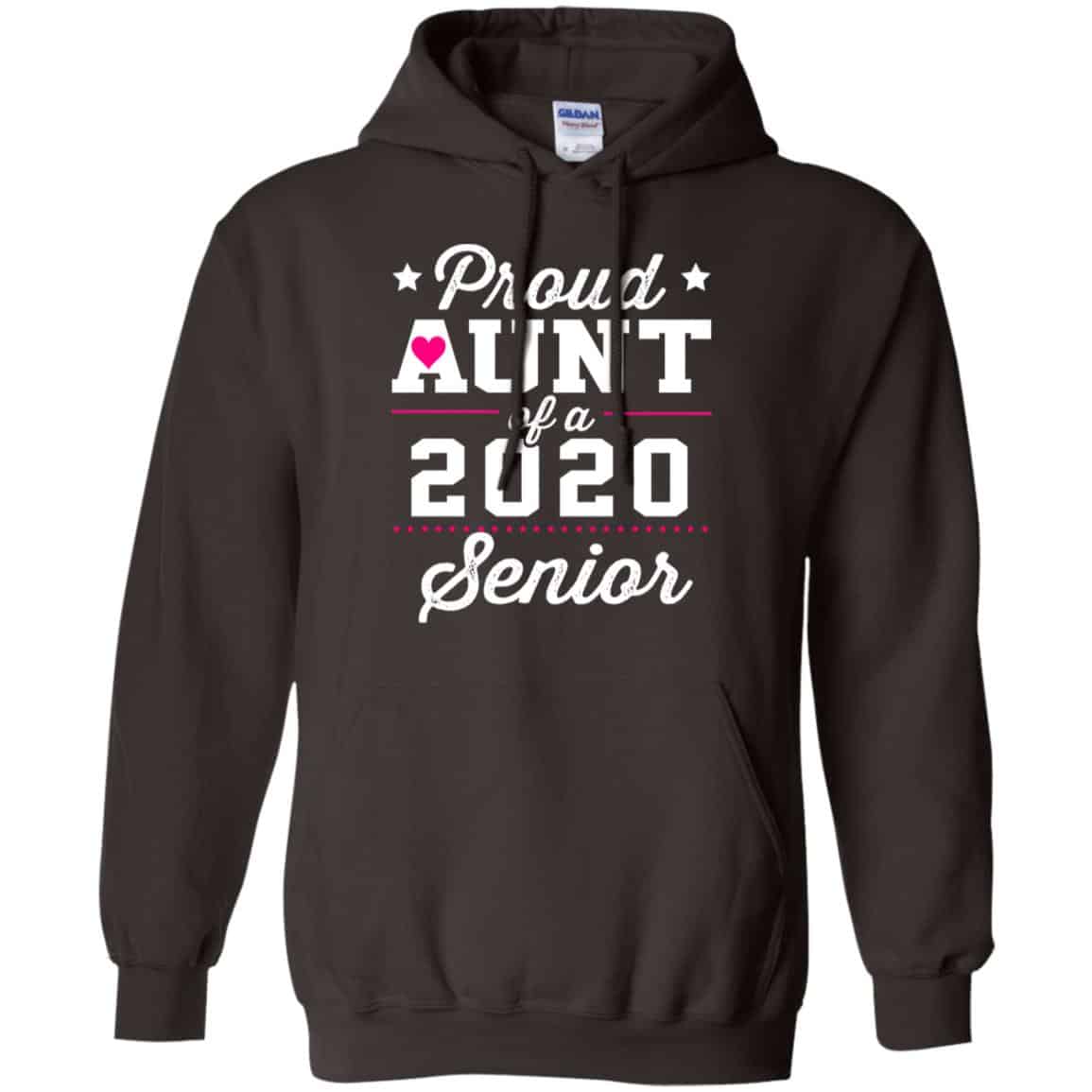 Proud Aunt Of A 2020 Senior Graduation T-Shirts, Hoodie, Tank