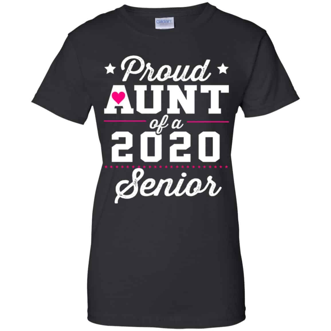 Proud Aunt Of A 2020 Senior Graduation T-Shirts, Hoodie, Tank