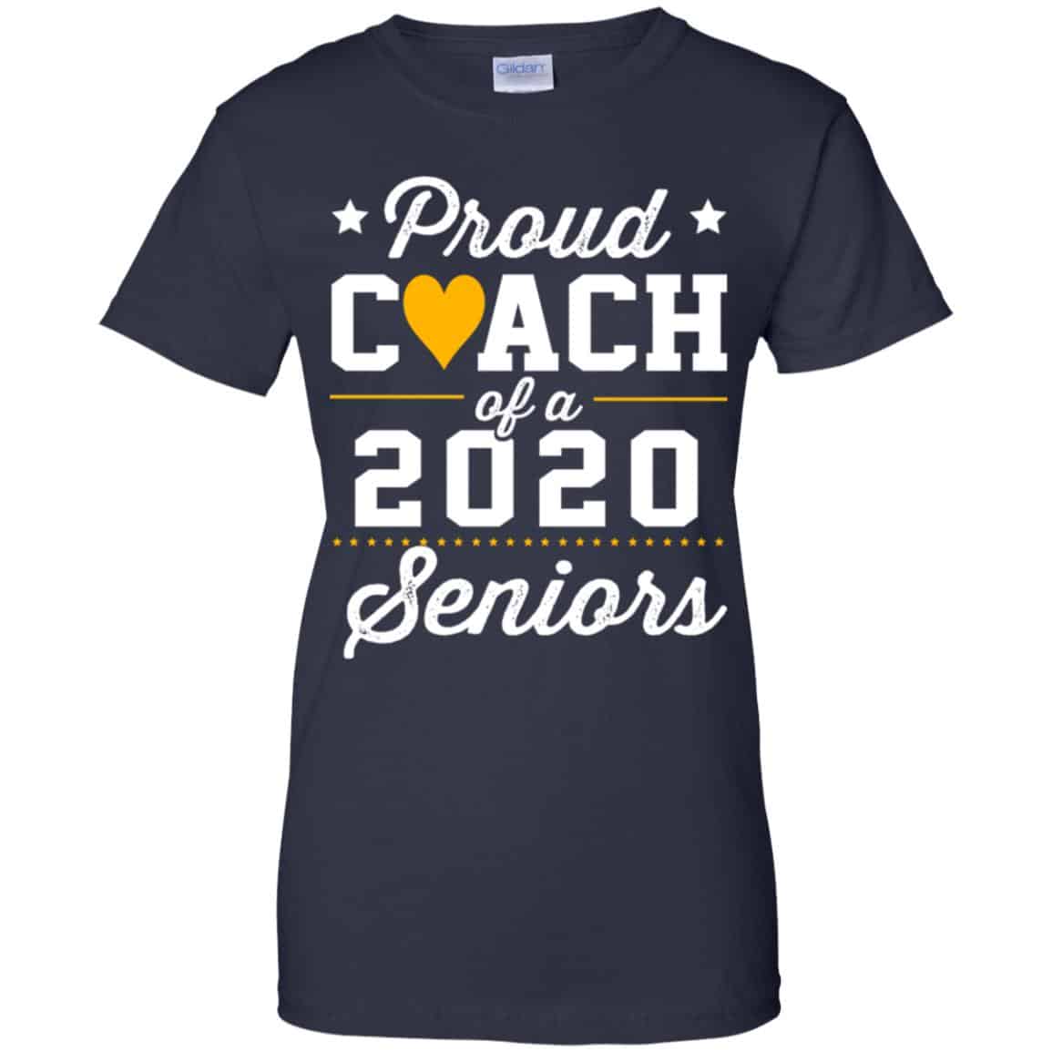 Proud Coach Of A 2020 Senior Graduation T-Shirts, Hoodie, Tank