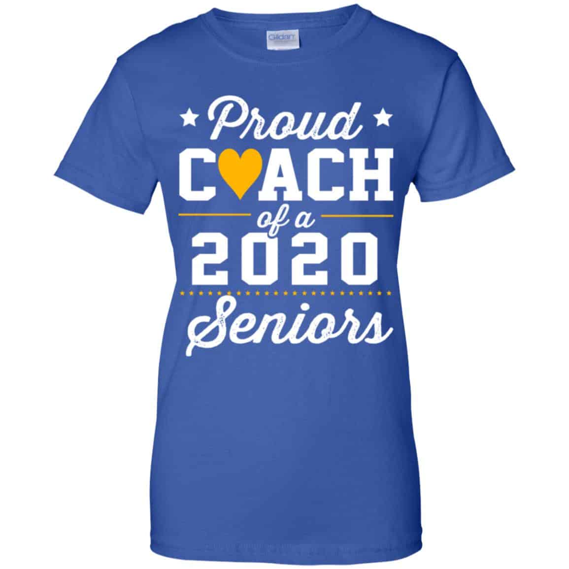 Proud Coach Of A 2020 Senior Graduation T-Shirts, Hoodie, Tank